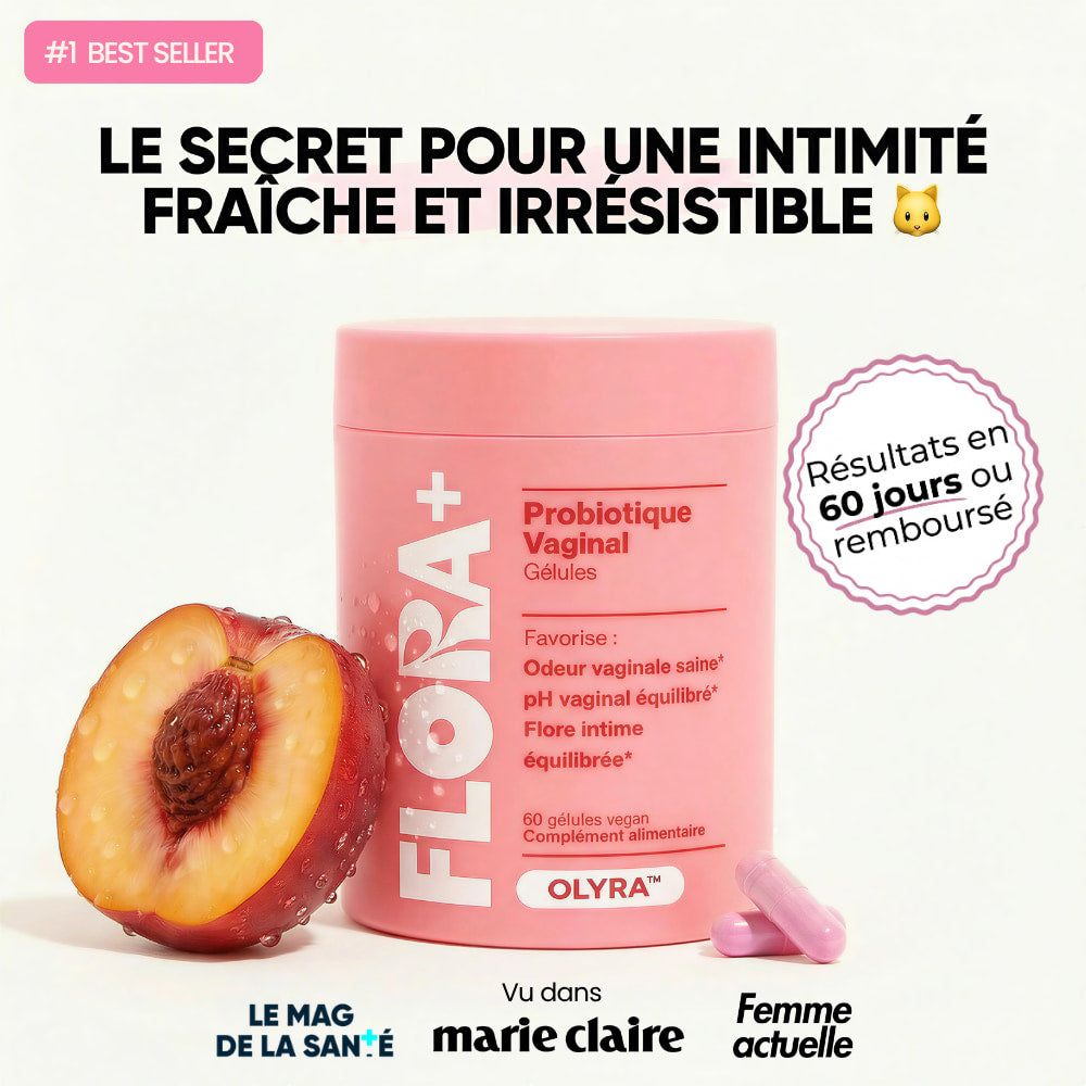 FLORA+ Probiotique Vaginale